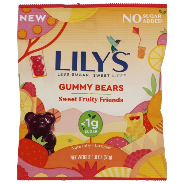 LILYS SWEETS: Gummy Bears, 1.8 oz