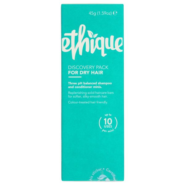 ETHIQUE: Discovery Pack For Dry Hair, 1.59 oz