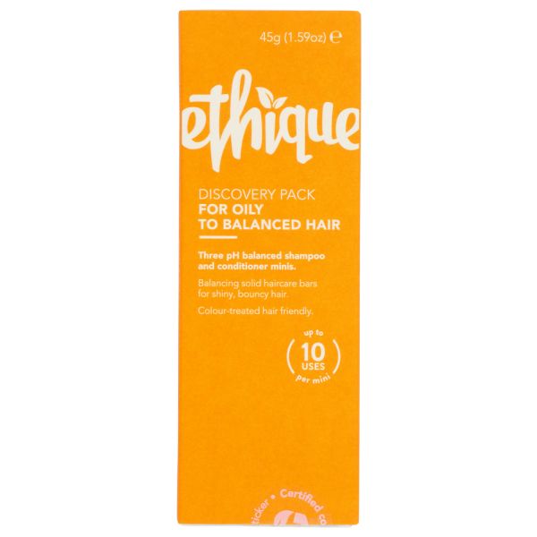 ETHIQUE: Discovery Pack For Oily Hair, 1.59 oz