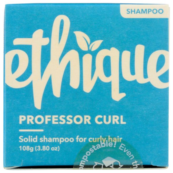 ETHIQUE: Professor Curl Solid Shampoo For Curly Hair, 3.8 oz