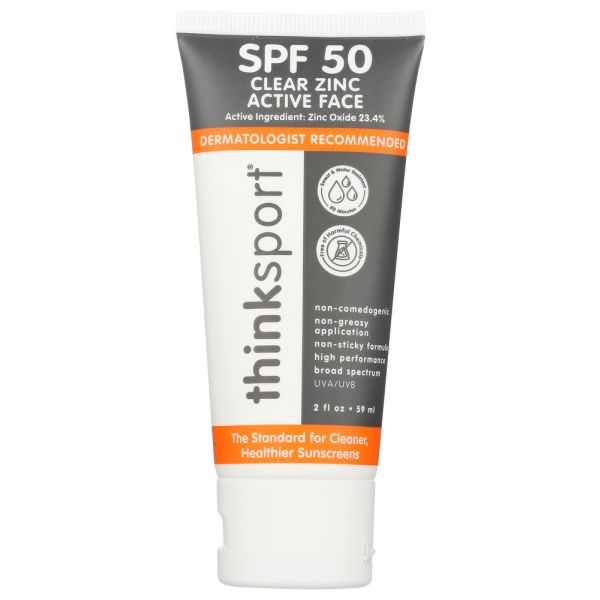 THINK: Spf 50 Sport Clear Face, 2 FO