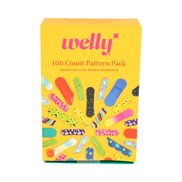 WELLY: Assorted Bandages Colors May Vary, 100 pc