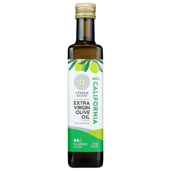 COBRAM ESTATE: Classic 100 Percent California Extra Virgin Olive Oil, 375 ml