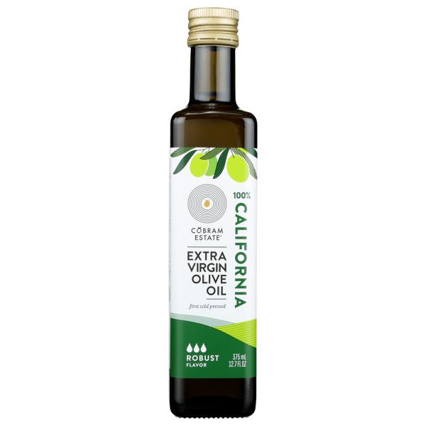 COBRAM ESTATE: Robust 100 Percent California Extra Virgin Olive Oil, 375 ml