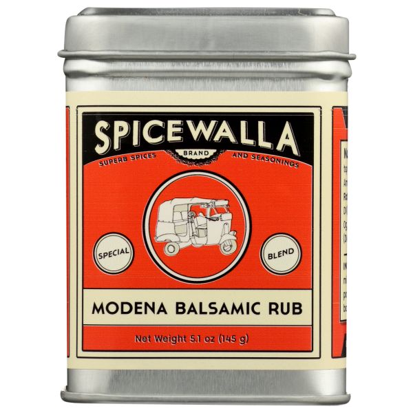 SPICEWALLA: Modena Balsamic Rub, 5.1 oz