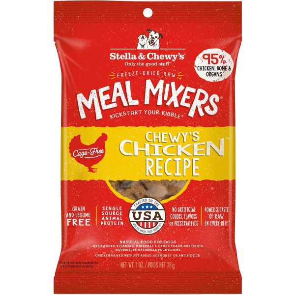 STELLA AND CHEWY'S: Chewy’s Chicken Meal Mixers for Dogs, 1 oz