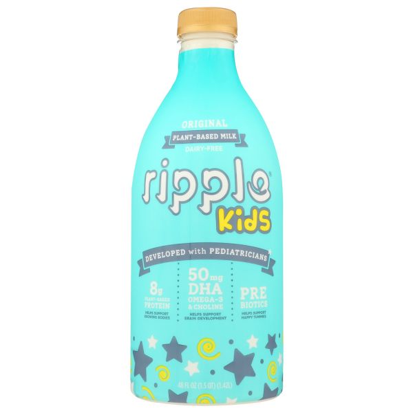 RIPPLE: Original Kids Plant Based Milk, 48 oz