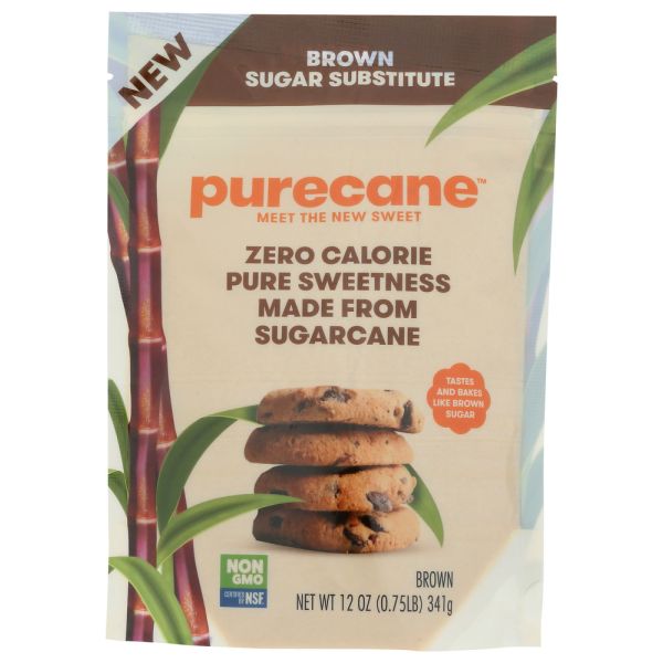 PURECANE: Zero Calorie Brown Sweetener, 12 oz