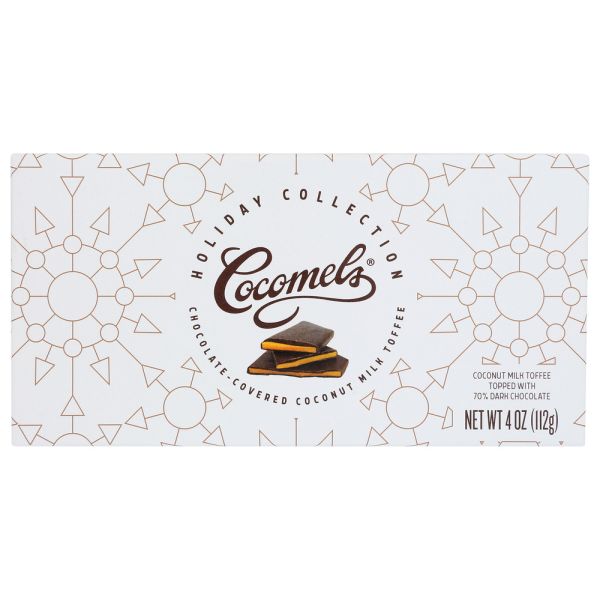 COCOMELS: Toffee Bark Holiday Gift, 4 OZ