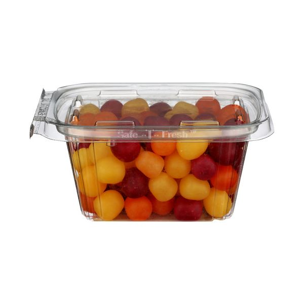 NO LABEL: Assorted Fruit Sours Tub Non Gmo, 13.5 oz