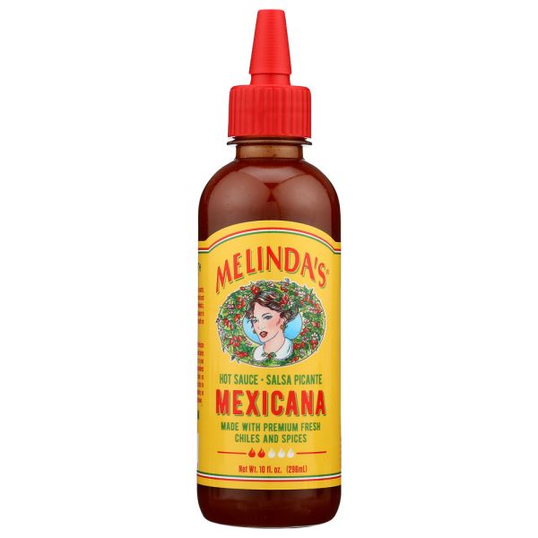 MELINDAS: Sauce Hot Mexicana, 10 OZ