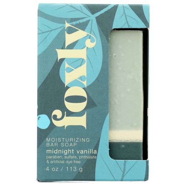 FOXLY: Midnight Vanilla Bar Soap, 4 oz