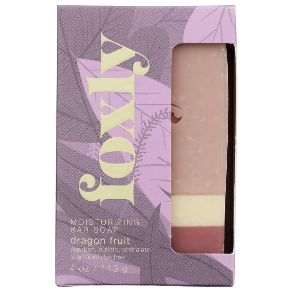FOXLY: Dragon Fruit Bar Soap, 4 oz