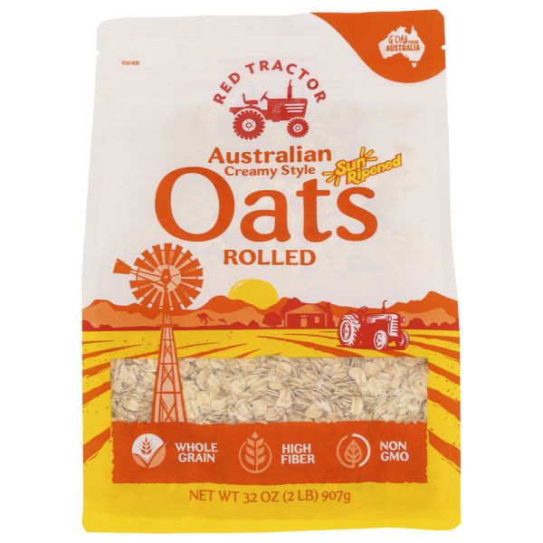 RED TRACTOR: Oats Rolled Australian, 32 OZ