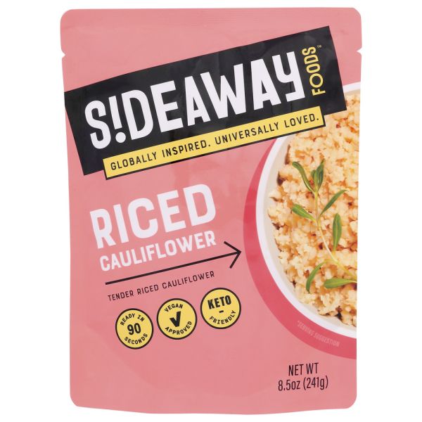 SIDEAWAY FOODS: Riced Cauliflower Entree, 8.5 oz