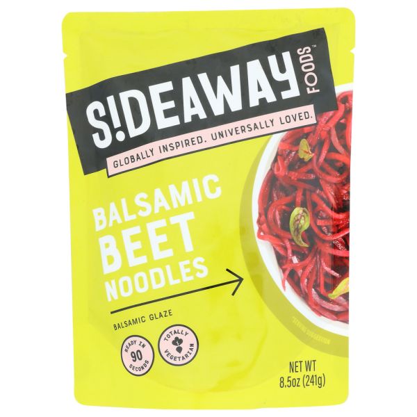 SIDEAWAY FOODS: Balsamic Beet Noodles, 8.5 oz