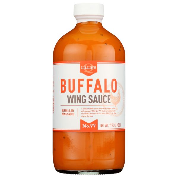 LILLIES Q: Sauce Buffalo Wing, 17 FO