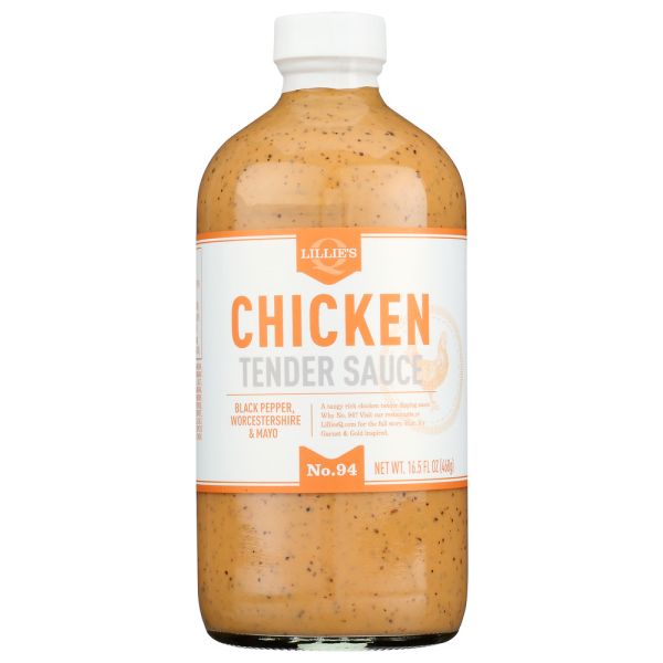 LILLIES Q: Sauce Chicken Tender, 16.5 FO
