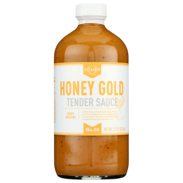 LILLIES Q: Sauce Honey Gold Tender, 17.5 FO