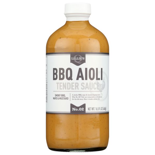 LILLIES Q: Sauce Bbq Aioli Tender, 16.5 FO