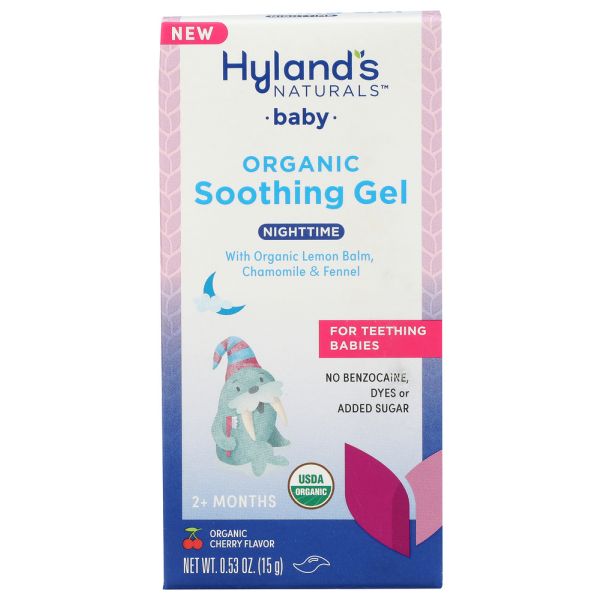 HYLANDS: Baby Soothing Gel Night, 0.53 oz