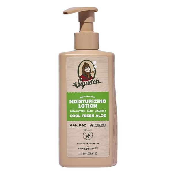 DR SQUATCH: Cool Fresh Aloe Moisturizing Lotion, 10 fo