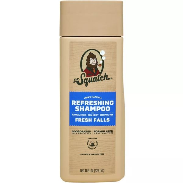 DR SQUATCH: Fresh Falls Refreshing Shampoo, 11 fo