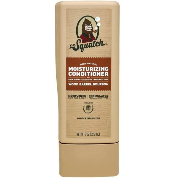DR SQUATCH: Wood Barrel Bourbon Moisturizing Conditioner, 11 fo