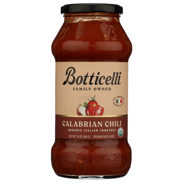 BOTTICELLI: Organic Calabrian Chili Pasta Sauce, 24 oz