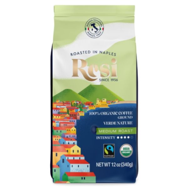 RESI: Ground Coffee Verde Nature Medium Roast Fair Trade, 12 oz
