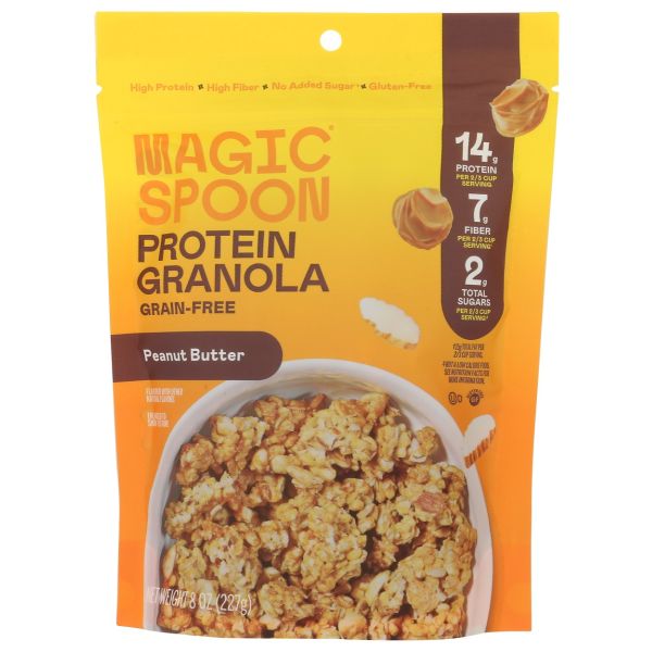 MAGIC SPOON: Protein Granola Peanut Butter, 8 oz