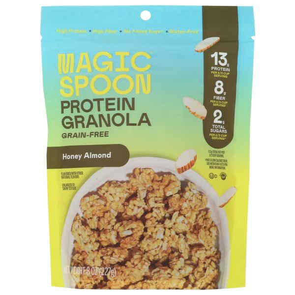 MAGIC SPOON: Honey Almond Protein Granola, 8 oz