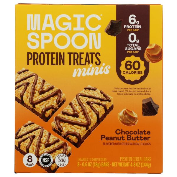 MAGIC SPOON: Minis Peanut Butter Protein Treats, 4.8 oz