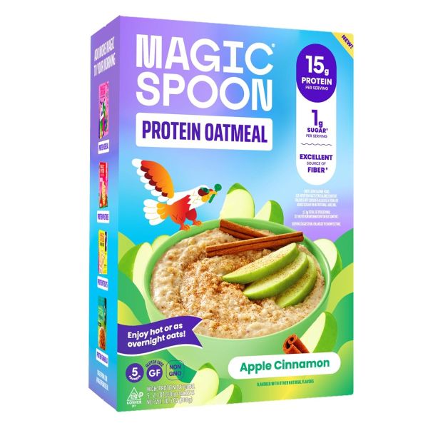 MAGIC SPOON: Apple Cinnamon Protein Oatmeal, 10.5 oz
