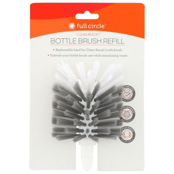 FULL CIRCLE HOME: Brush Bottle Refill White, 1 ea