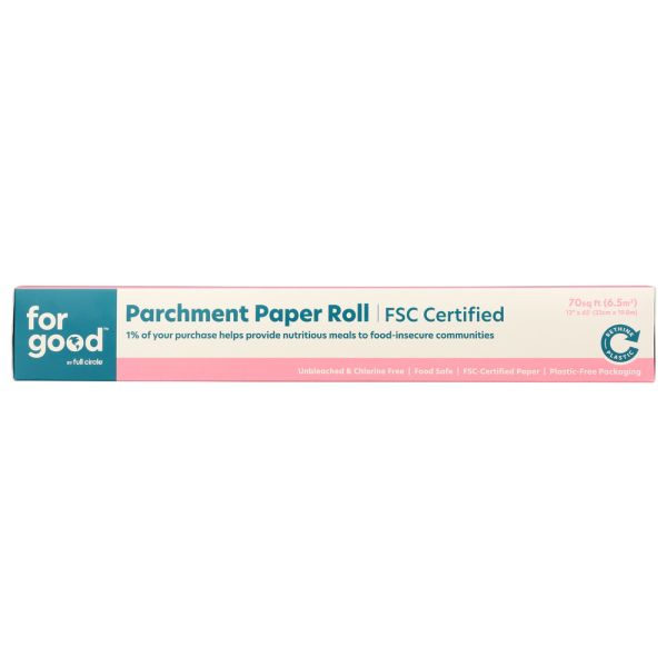 FOR GOOD: Parchment Paper Roll, 70 ft
