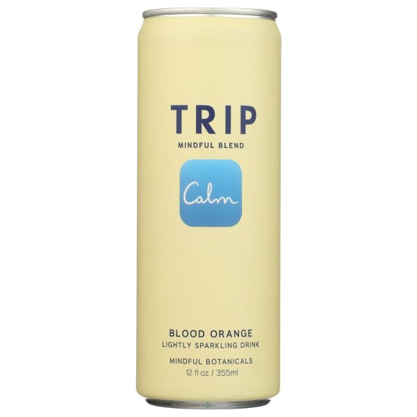 TRIP: Mindful Blend Lightly Sparkling Drink Blood Orange, 12 fo