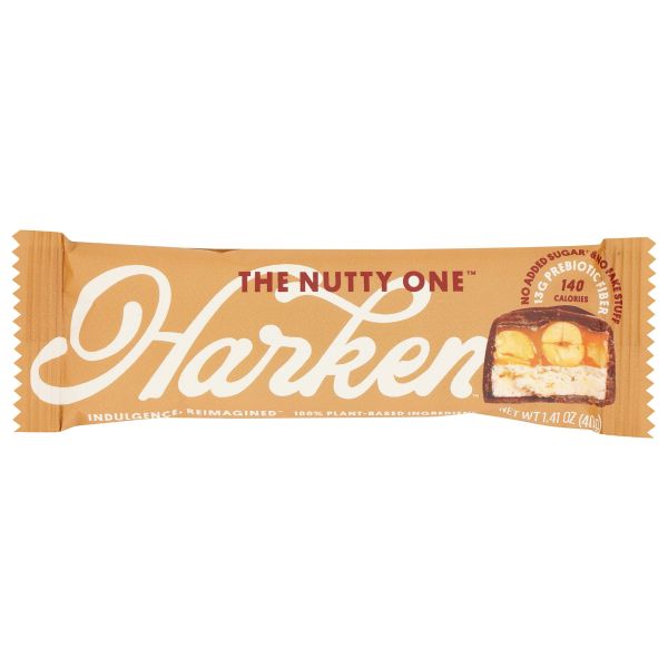 HARKEN: The Nutty One Dates Caramel Nougat Peanut Bars, 1.41 oz