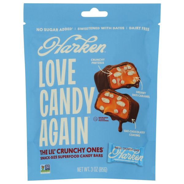 HARKEN SWEETS: The Lil' Crunchy Ones Candy Bars, 3 oz