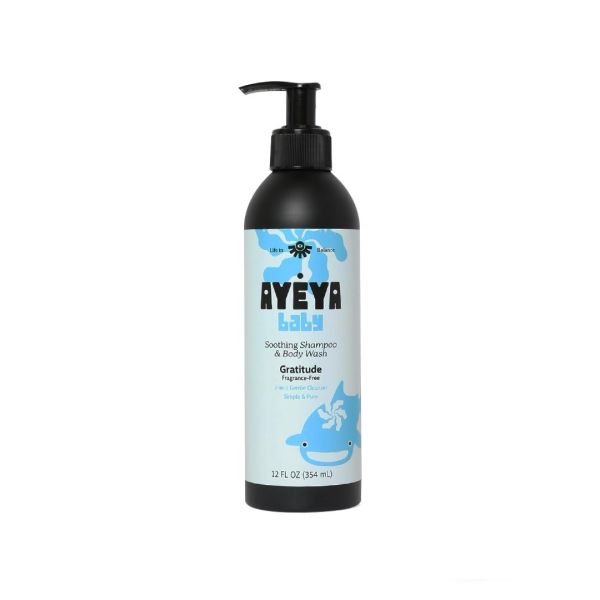 AYEYA: Baby Soothing Shampoo and Body Wash Gratitude, 12 fo