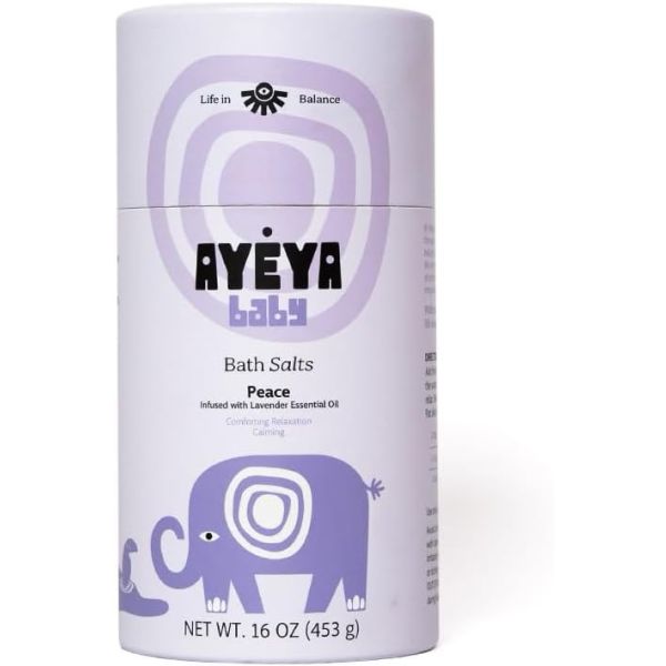 AYEYA: Baby Bath Salts Peace, 16 oz