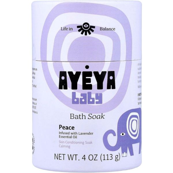 AYEYA: Baby Bath Soak Peace, 4 oz