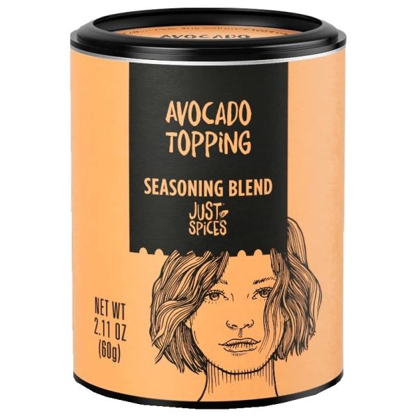 JUST SPICES: Avocado Topping Seasoning Blend, 2.11 oz