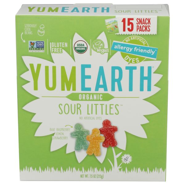 YUMEARTH: Easter Organic Sour Littles Chewy Candy, 7.5 oz