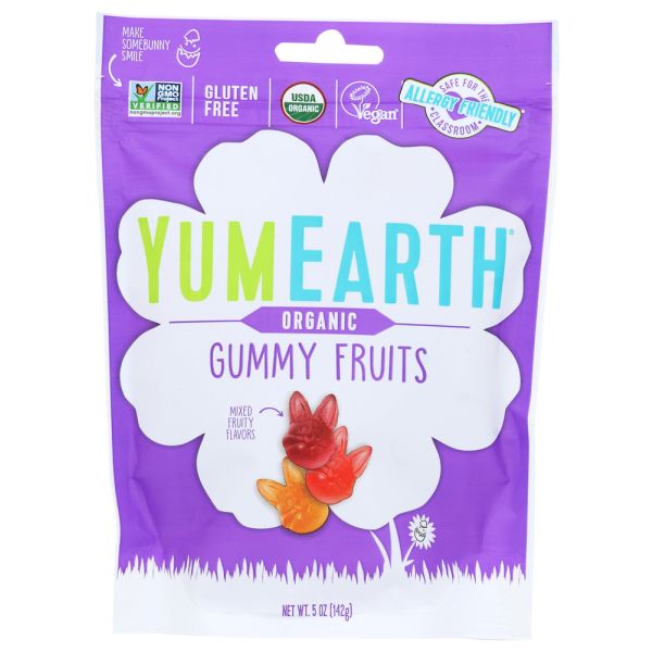 YUMEARTH: Organic Spring Bunny Gummy Fruits, 5 oz