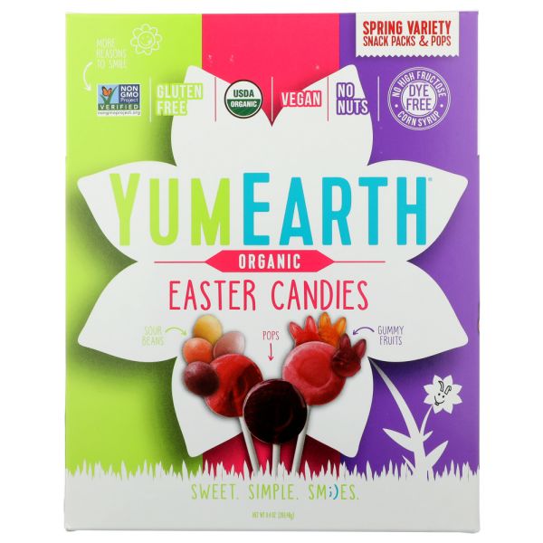 YUMEARTH: Organic Candies Easter Variety Box, 9.4 oz