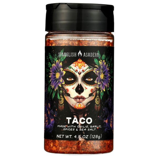 SPANGLISH ASADERO: Taco Seasoning, 4.5 oz