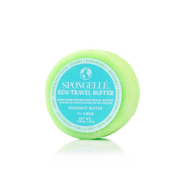 SPONGELLE: Coconut Water Eco Travel Buffer, 1.75 oz
