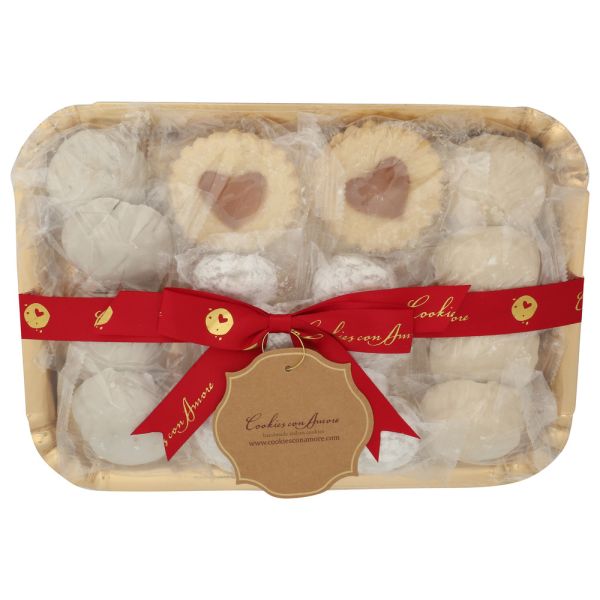 COOKIES CON AMORE: Holiday Plate Cookies, 16 oz