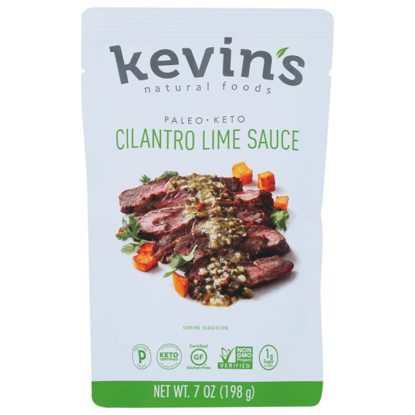 KEVINS NATURAL FOODS: Sauce Cilantro Lime, 7 oz